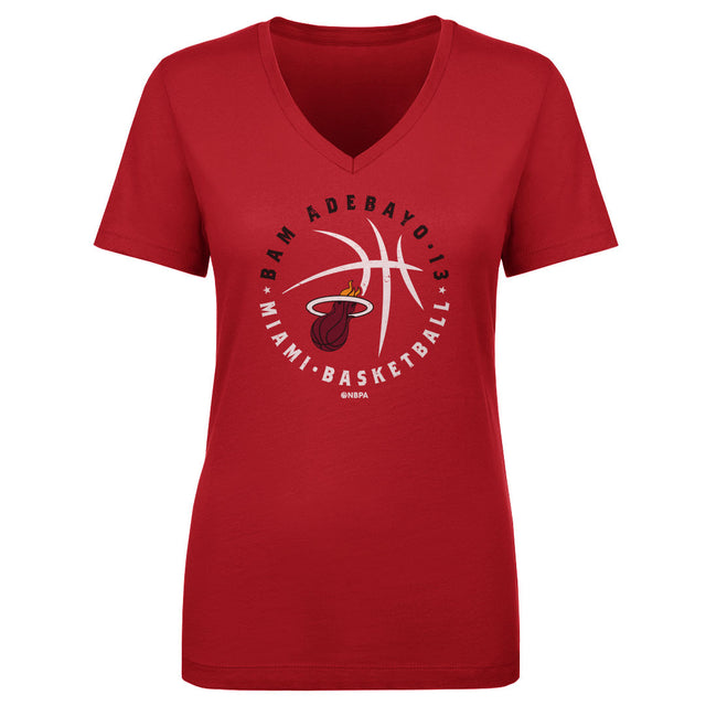 Bam Adebayo Women's V-Neck T-Shirt | 500 LEVEL
