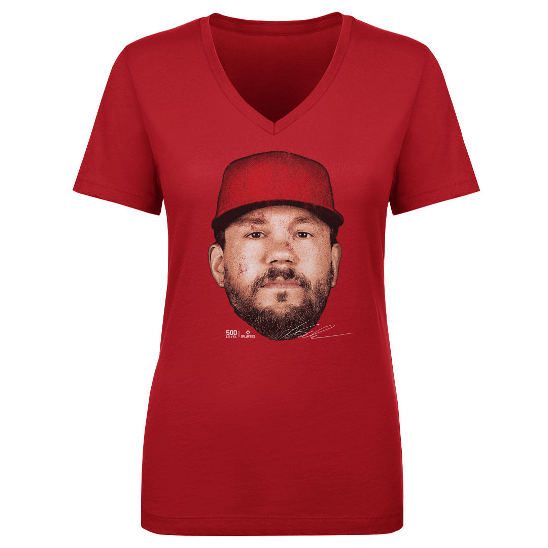 Kyle Schwarber Women's V-Neck T-Shirt | 500 LEVEL