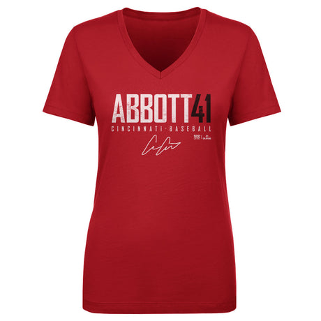 Andrew Abbott Women's V-Neck T-Shirt | 500 LEVEL