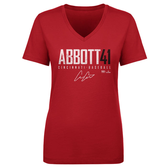 Andrew Abbott Women's V-Neck T-Shirt | 500 LEVEL