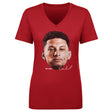 Patrick Mahomes Women's V-Neck T-Shirt | 500 LEVEL