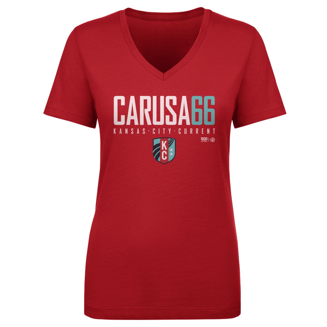 Kyra Carusa Women's V-Neck T-Shirt | 500 LEVEL