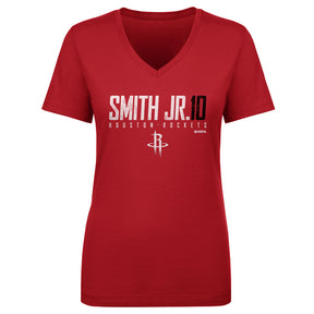 Jabari Smith Jr. Women's V-Neck T-Shirt | 500 LEVEL