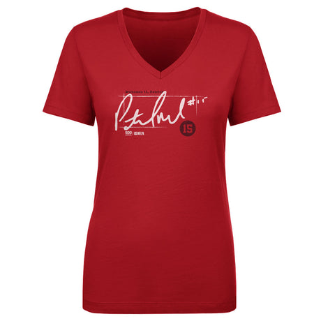 Patrick Mahomes Women's V-Neck T-Shirt | 500 LEVEL
