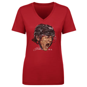Patrick Kane Women's V-Neck T-Shirt | 500 LEVEL