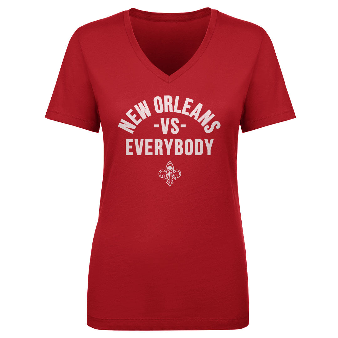 New Orleans Pelicans Women's V-Neck T-Shirt | 500 LEVEL