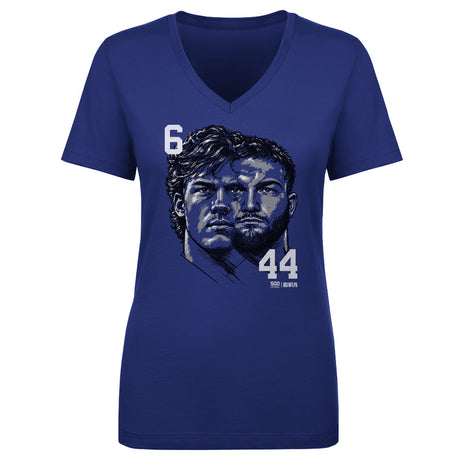 Jaxson Dart Women's V-Neck T-Shirt | 500 LEVEL
