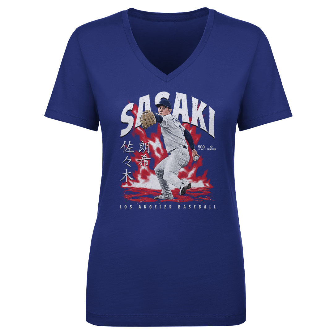 Roki Sasaki Women's V-Neck T-Shirt | 500 LEVEL