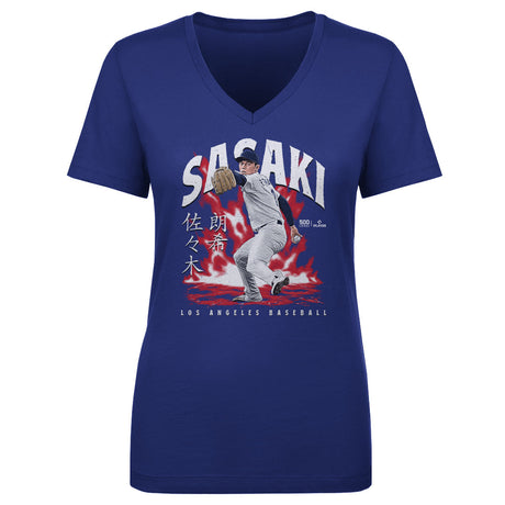 Roki Sasaki Women's V-Neck T-Shirt | 500 LEVEL