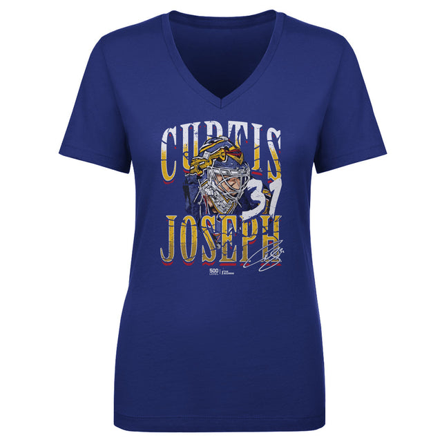 Curtis Joseph Women's V-Neck T-Shirt | 500 LEVEL