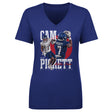 Cam Pickett Women's V-Neck T-Shirt | 500 LEVEL