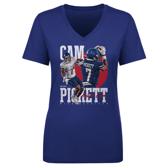Cam Pickett Women's V-Neck T-Shirt | 500 LEVEL