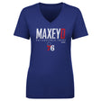 Tyrese Maxey Women's V-Neck T-Shirt | 500 LEVEL