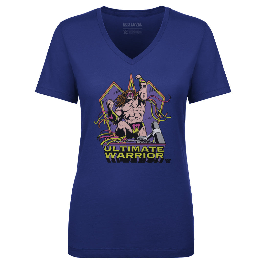 Ultimate Warrior Women's V-Neck T-Shirt | 500 LEVEL