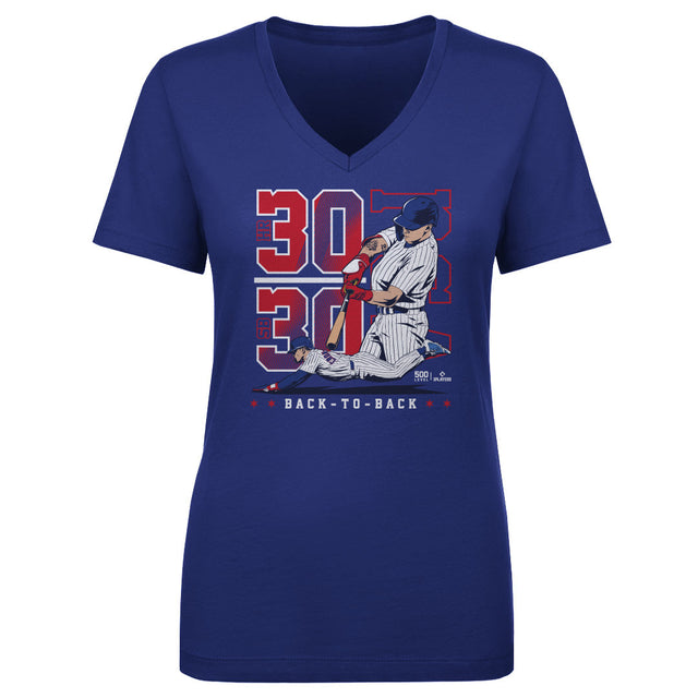 Pete Crow-Armstrong Women's V-Neck T-Shirt | 500 LEVEL