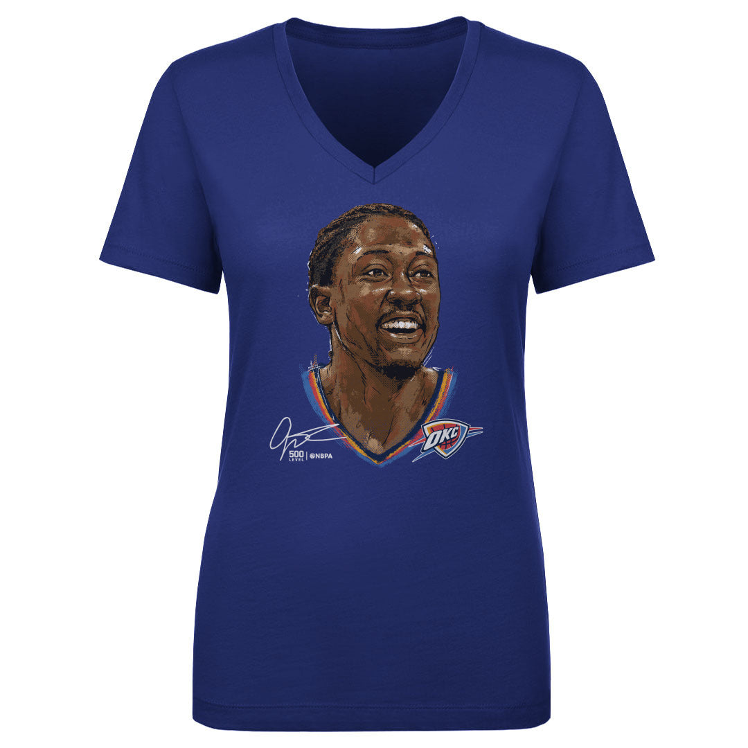 Jalen Williams Women's V-Neck T-Shirt | 500 LEVEL