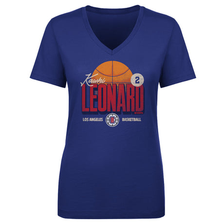 Kawhi Leonard Women's V-Neck T-Shirt | 500 LEVEL