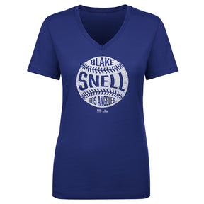 Blake Snell Women's V-Neck T-Shirt | 500 LEVEL