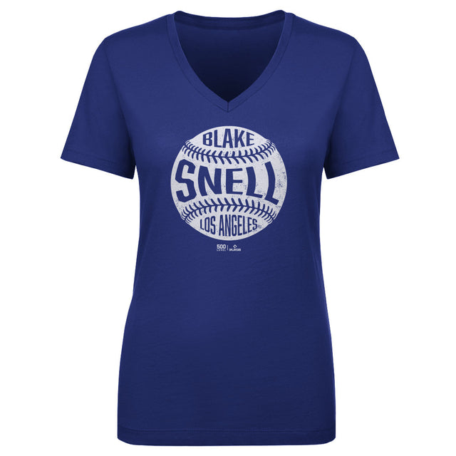 Blake Snell Women's V-Neck T-Shirt | 500 LEVEL