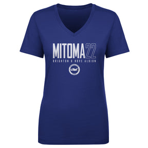 Kaoru Mitoma Women's V-Neck T-Shirt | 500 LEVEL