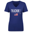 Matthew Tkachuk Women's V-Neck T-Shirt | 500 LEVEL