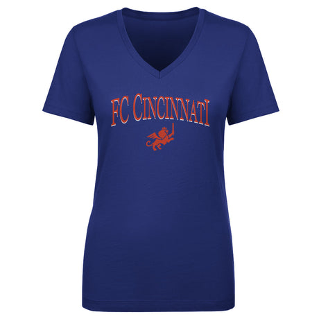 FC Cincinnati Women's V-Neck T-Shirt | 500 LEVEL