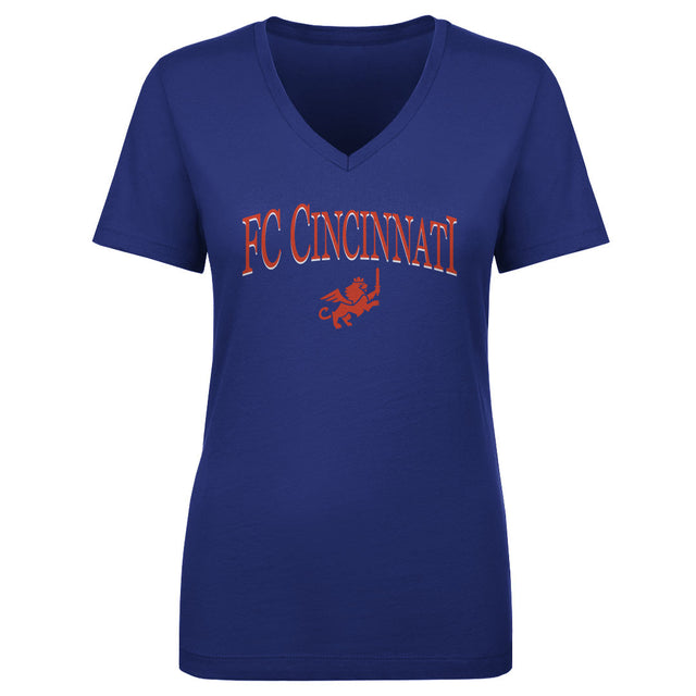 FC Cincinnati Women's V-Neck T-Shirt | 500 LEVEL