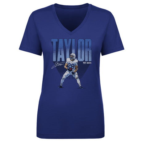 Jonathan Taylor Women's V-Neck T-Shirt | 500 LEVEL