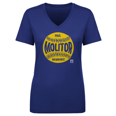Paul Molitor Women's V-Neck T-Shirt | 500 LEVEL