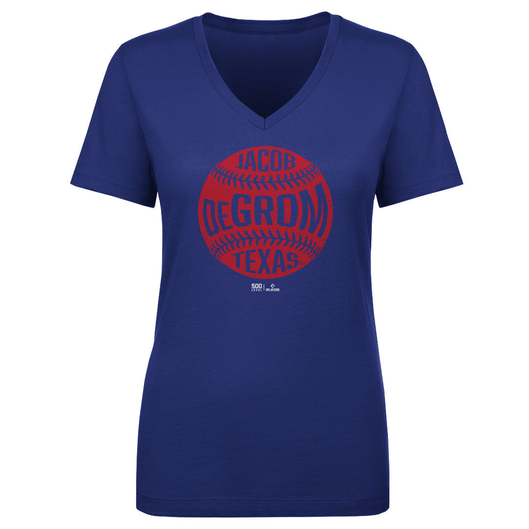 Jacob deGrom Women's V-Neck T-Shirt | 500 LEVEL