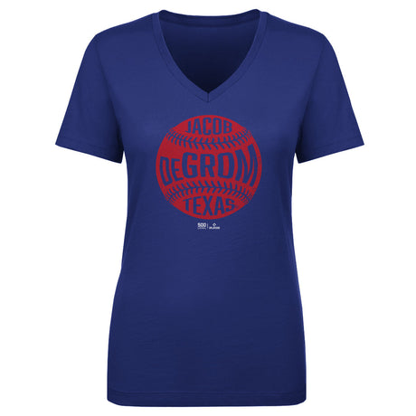 Jacob deGrom Women's V-Neck T-Shirt | 500 LEVEL
