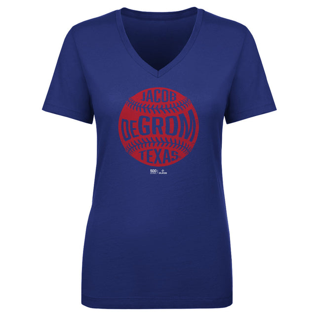 Jacob deGrom Women's V-Neck T-Shirt | 500 LEVEL