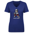 New York R Hockey Women's V-Neck T-Shirt | 500 LEVEL