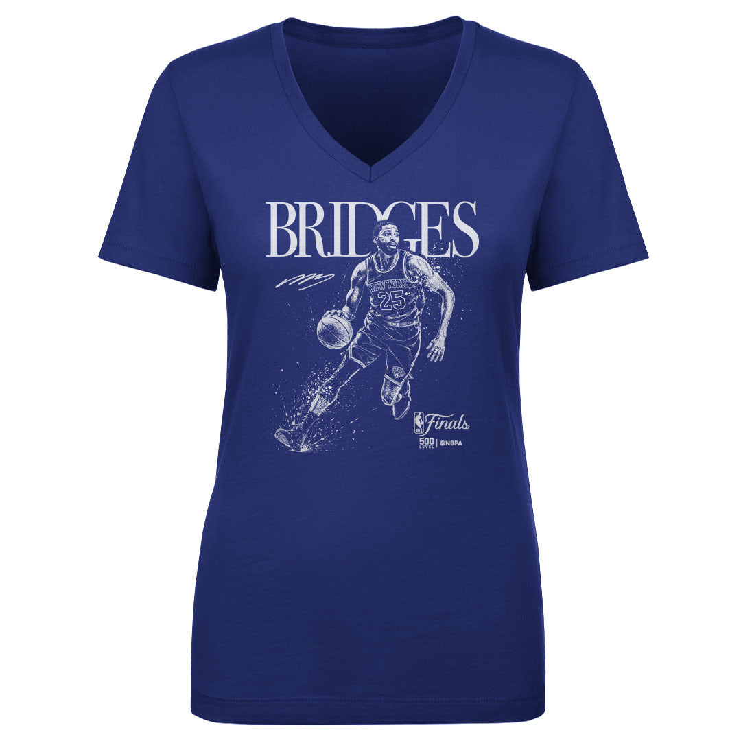 Mikal Bridges Women's V-Neck T-Shirt | 500 LEVEL