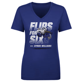 Kyren Williams Women's V-Neck T-Shirt | 500 LEVEL