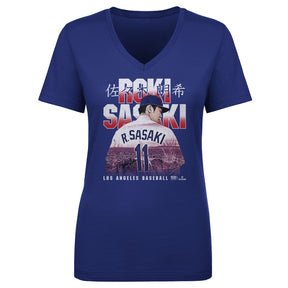 Roki Sasaki Women's V-Neck T-Shirt | 500 LEVEL