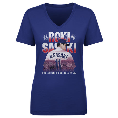 Roki Sasaki Women's V-Neck T-Shirt | 500 LEVEL