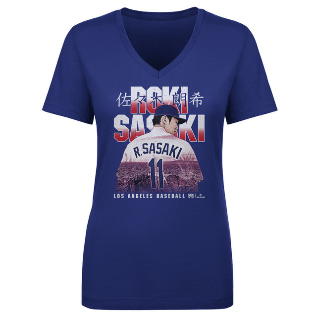 Roki Sasaki Women's V-Neck T-Shirt | 500 LEVEL