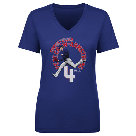 Pete Crow-Armstrong Women's V-Neck T-Shirt | 500 LEVEL