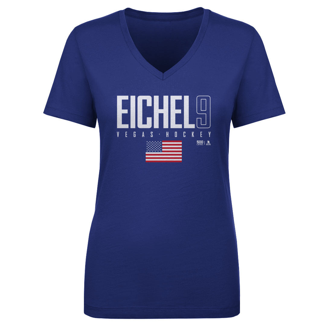 Jack Eichel Women's V-Neck T-Shirt | 500 LEVEL