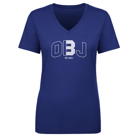 Odell Beckham Jr. Women's V-Neck T-Shirt | 500 LEVEL
