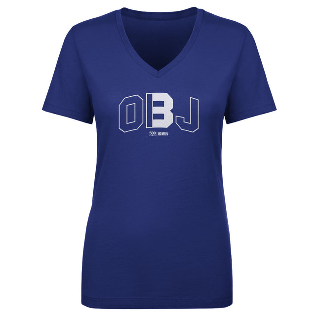 Odell Beckham Jr. Women's V-Neck T-Shirt | 500 LEVEL