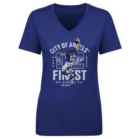 Puka Nacua Women's V-Neck T-Shirt | 500 LEVEL