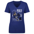 Puka Nacua Women's V-Neck T-Shirt | 500 LEVEL