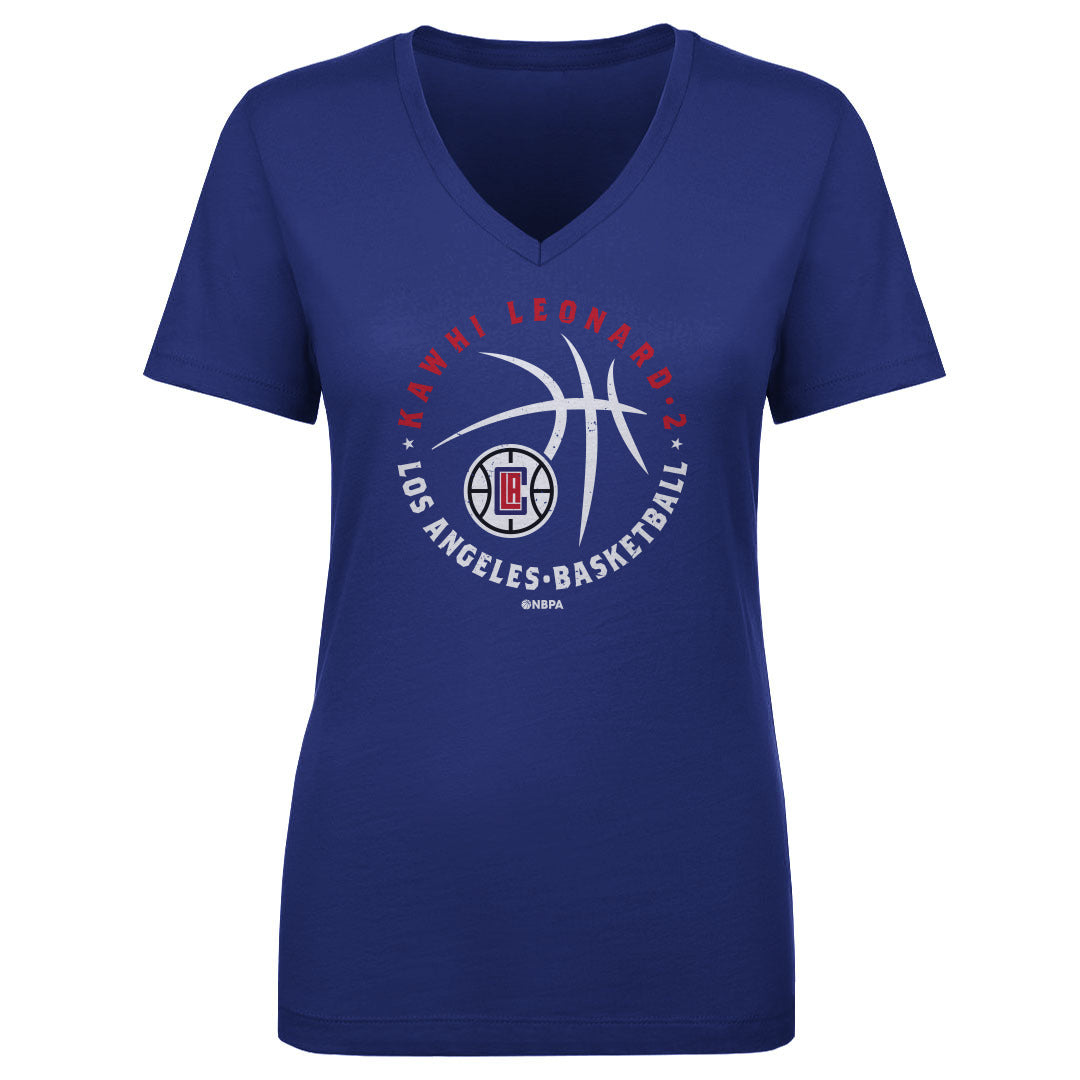 Kawhi Leonard Women's V-Neck T-Shirt | 500 LEVEL