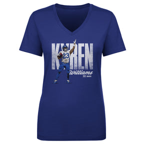 Kyren Williams Women's V-Neck T-Shirt | 500 LEVEL