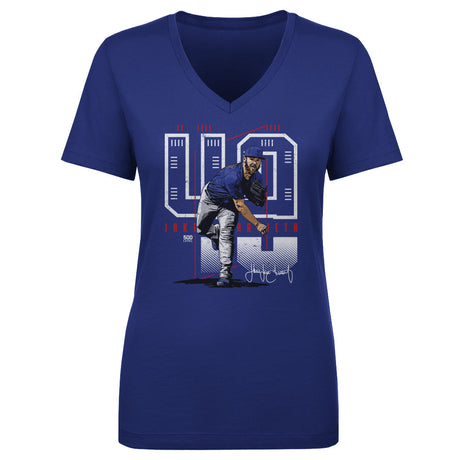 Jake Arrieta Women's V-Neck T-Shirt | 500 LEVEL