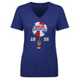 Harlem Globetrotters Women's V-Neck T-Shirt | 500 LEVEL