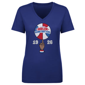 Harlem Globetrotters Women's V-Neck T-Shirt | 500 LEVEL