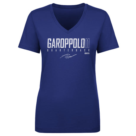 Jimmy Garoppolo Women's V-Neck T-Shirt | 500 LEVEL